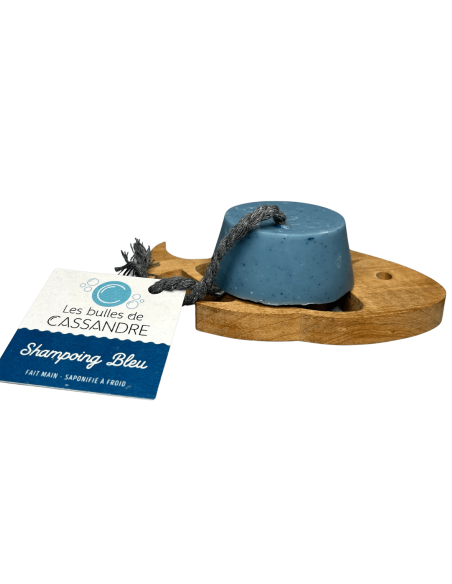 Shampoing bleu pour cheveu blanc et blond | Les bulles de Cassandre