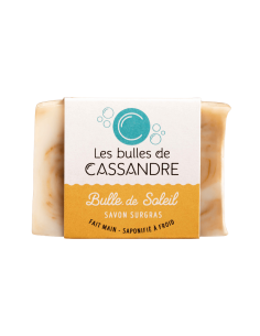 Savon bulle de soleil à l'argile jaune| Les bulles de Cassandre