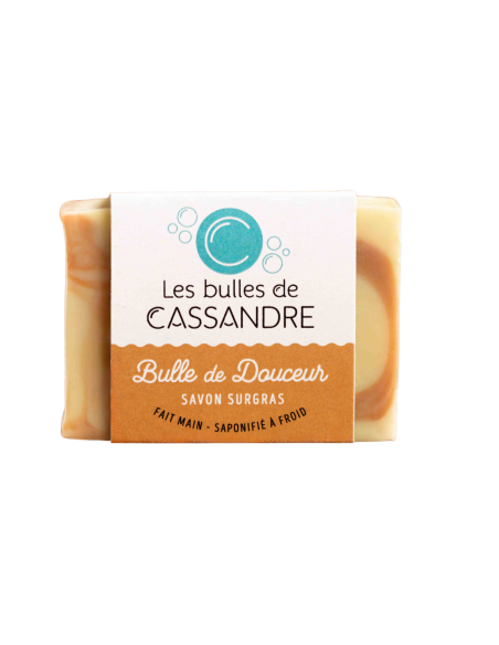 Savon bulle de douceur à l'argile rose| Les bulles de Cassandre