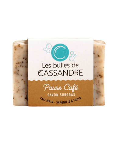 Savon pause-café au marc de café| Les bulles de Cassandre