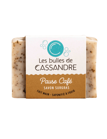 Savon pause-café au marc de café| Les bulles de Cassandre