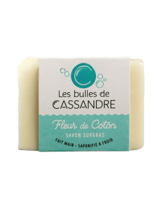 Savon fleur de coton| Les bulles de Cassandre