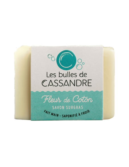 Savon fleur de coton| Les bulles de Cassandre