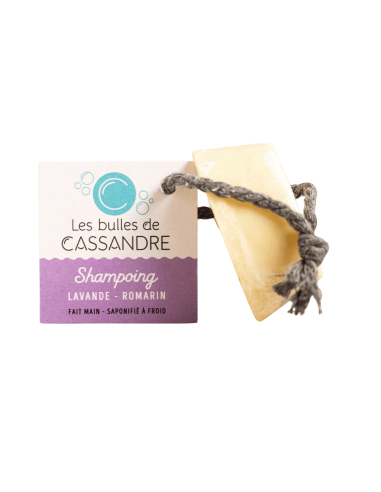Shampoing romarin lavande| Les bulles de Cassandre