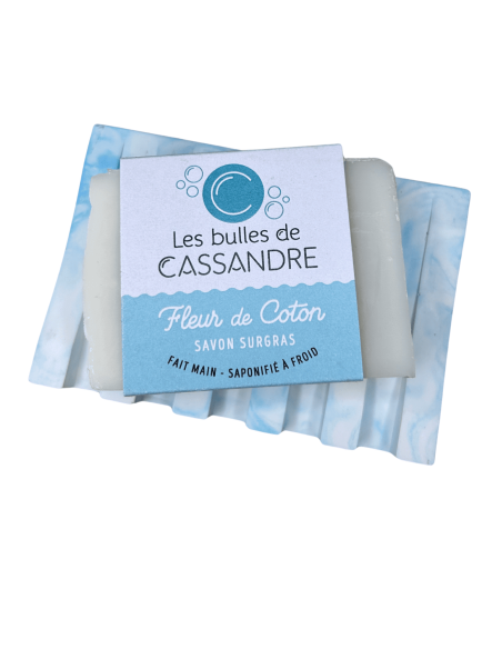 Porte-savon en jesmonite – matériau écologique – Séchage naturel