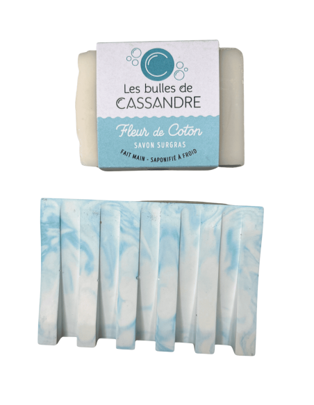 porte savon en jesmonite | Les bulles de Cassandre