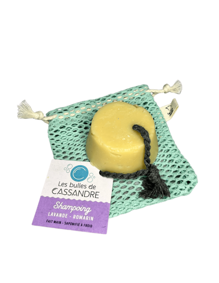 Shampoing romarin lavande| Les bulles de Cassandre