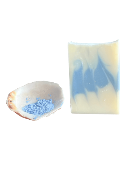 Savon bulle d'éclat à l'argile bleue| Les bulles de Cassandre