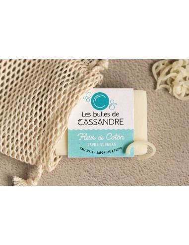 Savon fleur de coton| Les bulles de Cassandre