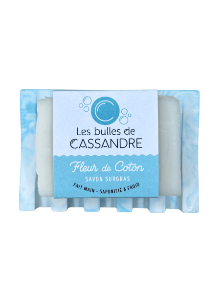 Savon fleur de coton| Les bulles de Cassandre