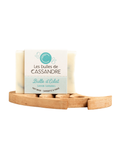 Savon bulle d'éclat à l'argile bleue| Les bulles de Cassandre 2