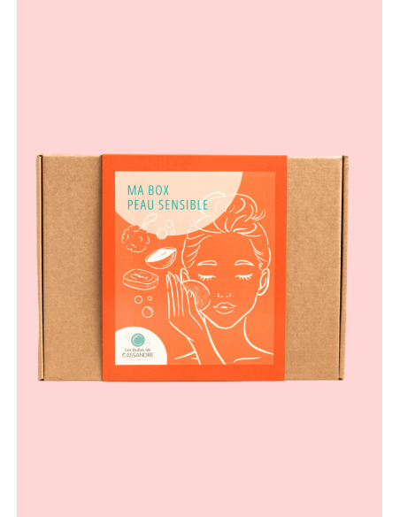 Box peaux sensibles abonnement 3 mois | Les bulles de Cassandre